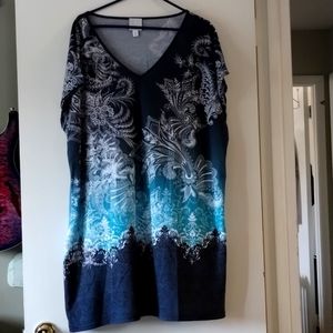 Swim CoverUp, Nightshirt, Beachwear 3X